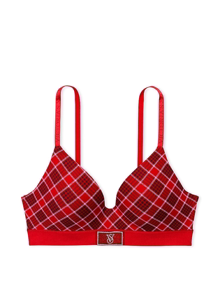 The T-shirt Shine Patch Lightly Lined Wireless Bra Shine Patch