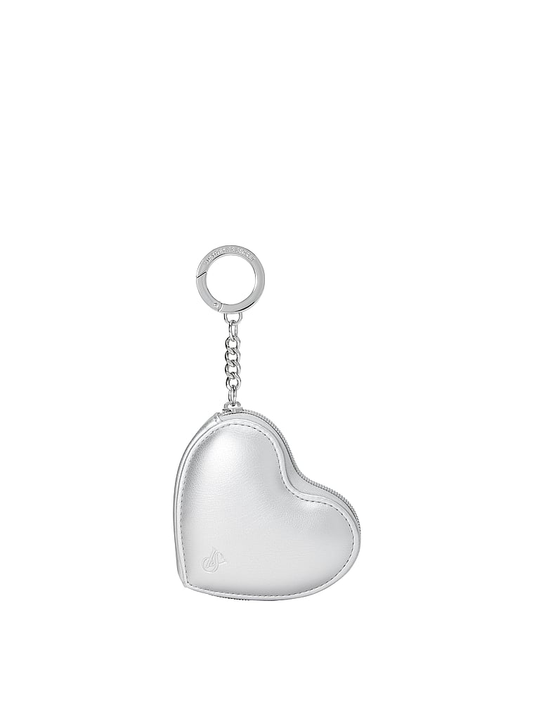 Victoria's Secret Heart Pouch Keychain