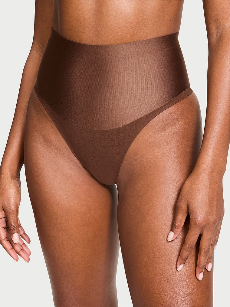 Body by Victoria Smoothing Shimmer Thong Panty Smooth