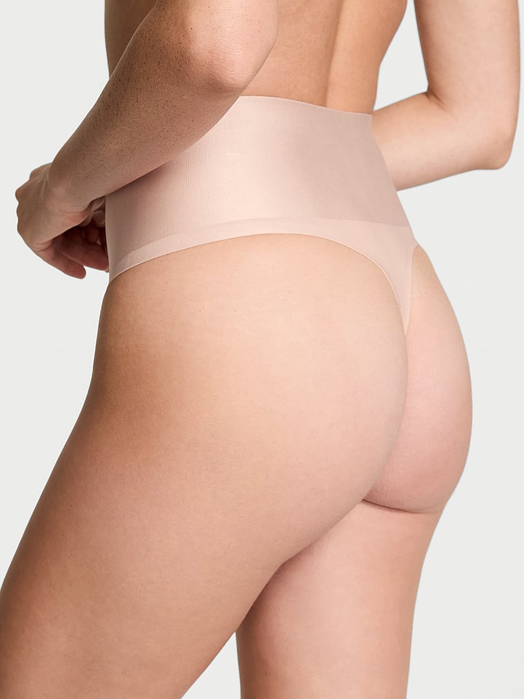 Body by Victoria Smoothing Shimmer Thong Panty Smooth
