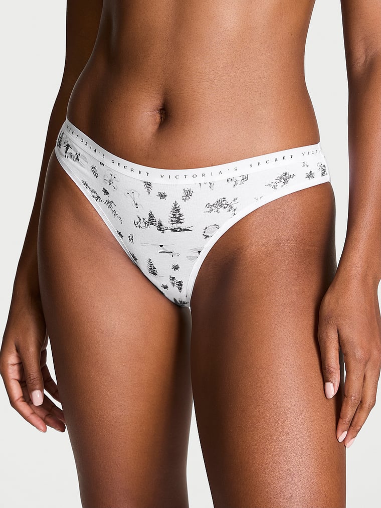 Victoria's Secret Stretch Cotton Bikini Panty Smooth
