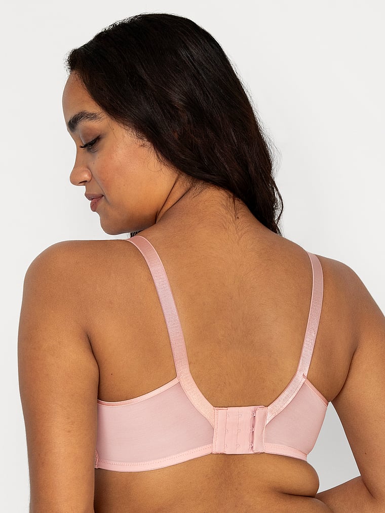 Curvy Couture Smooth Lace Unlined Bra