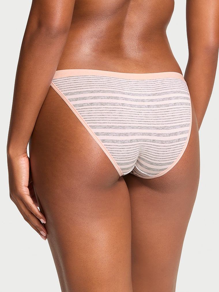 Victoria's Secret Stretch Cotton String Bikini Panty Smooth