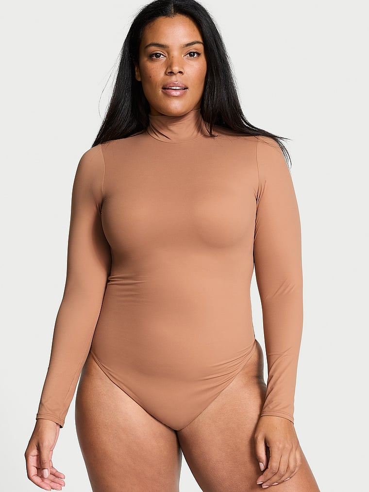 Victoria's Secret BODYWEAR by Victoria with FeatherSoft? Innovation Turtleneck Bodysuit