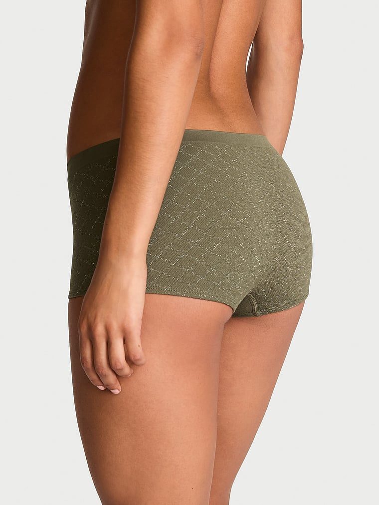 Seamless Seamless Boyshort Panty Lurex