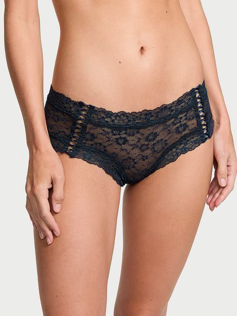 The Lacie Lace-Up Lace Cheeky Panty Lace