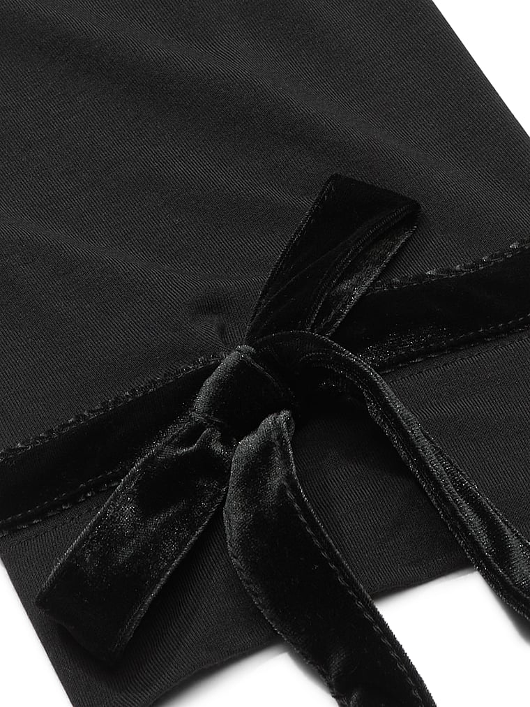 Victoria's Secret Modal Soft Velvet-Trim Long Pajama Set