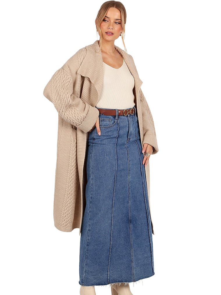 Petal & Pup Soma Oversized Open Front Cardigan