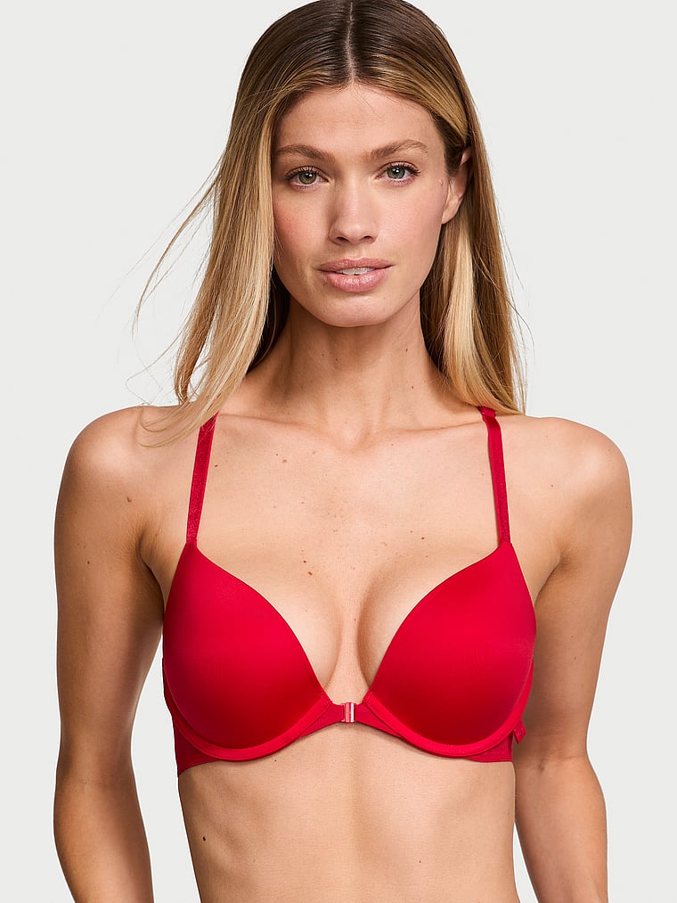Victoria's Secret Sexy Tee Smooth Front-Close Push-Up Bra Front Close