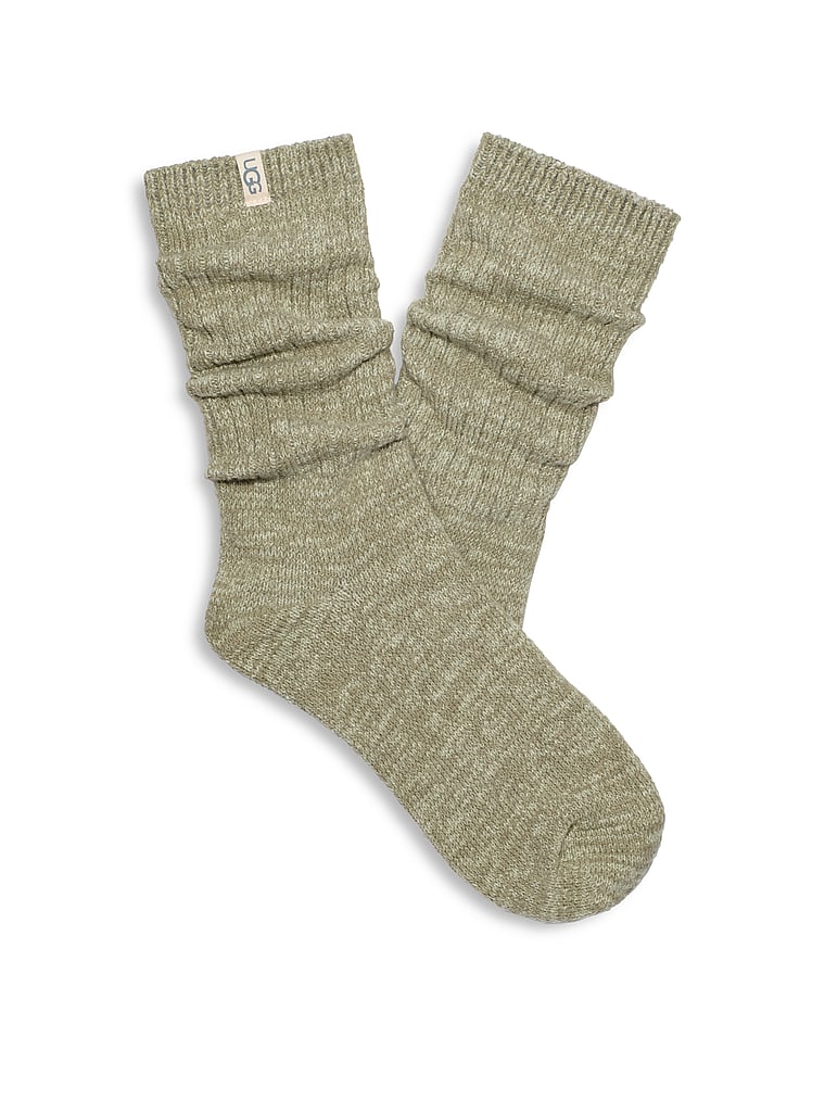 UGG? Rib Knit Slouchy Crew Sock