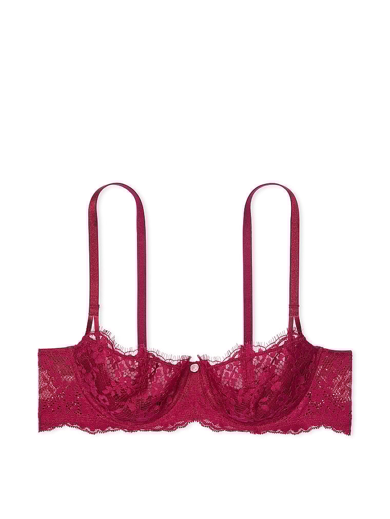 Dream Angels Wicked Unlined Lace Balconette Bra Lace