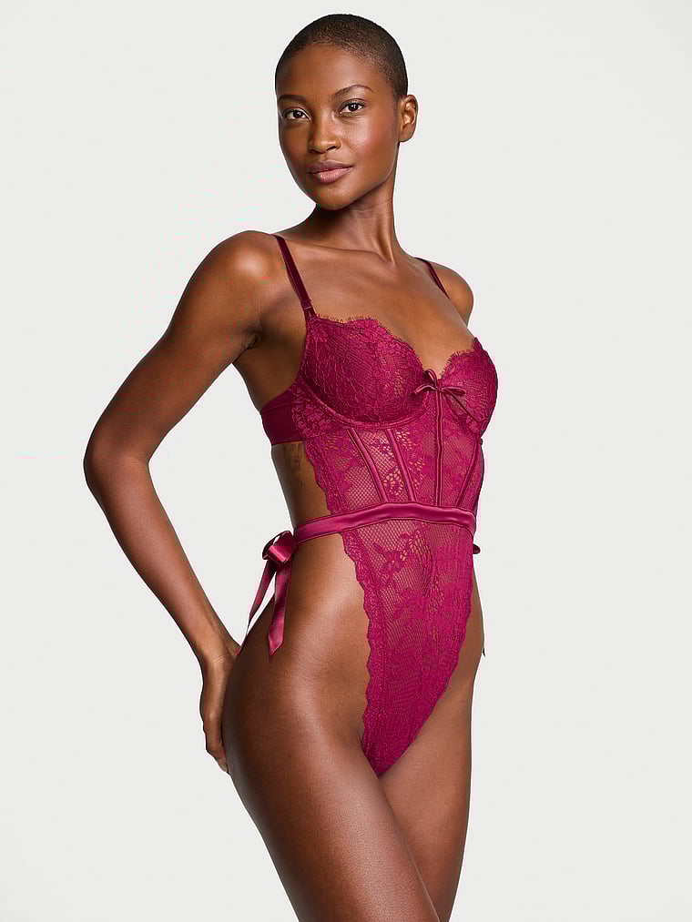 Very Sexy Wicked Unlined Lace Teddy