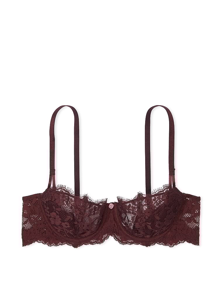 Dream Angels Wicked Unlined Lace Balconette Bra Lace