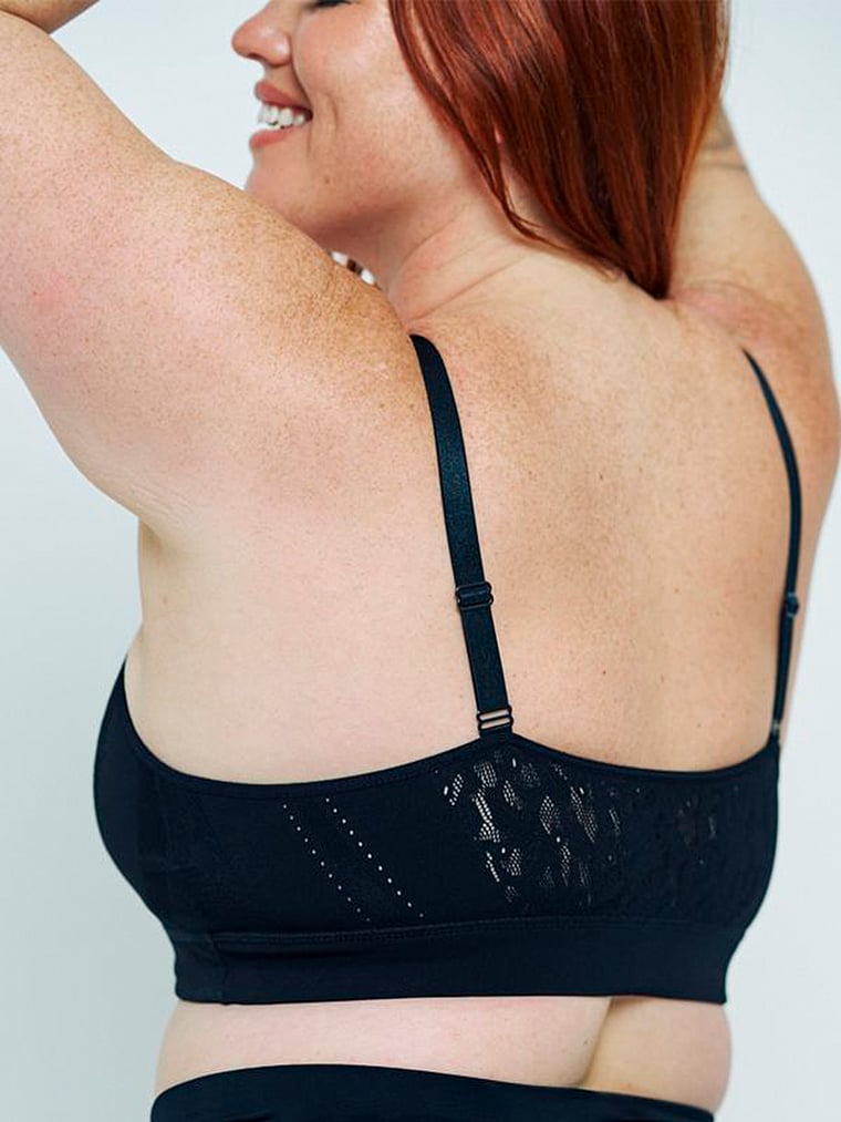 MINDD Wireless Hourglass Scoop Neck Bra