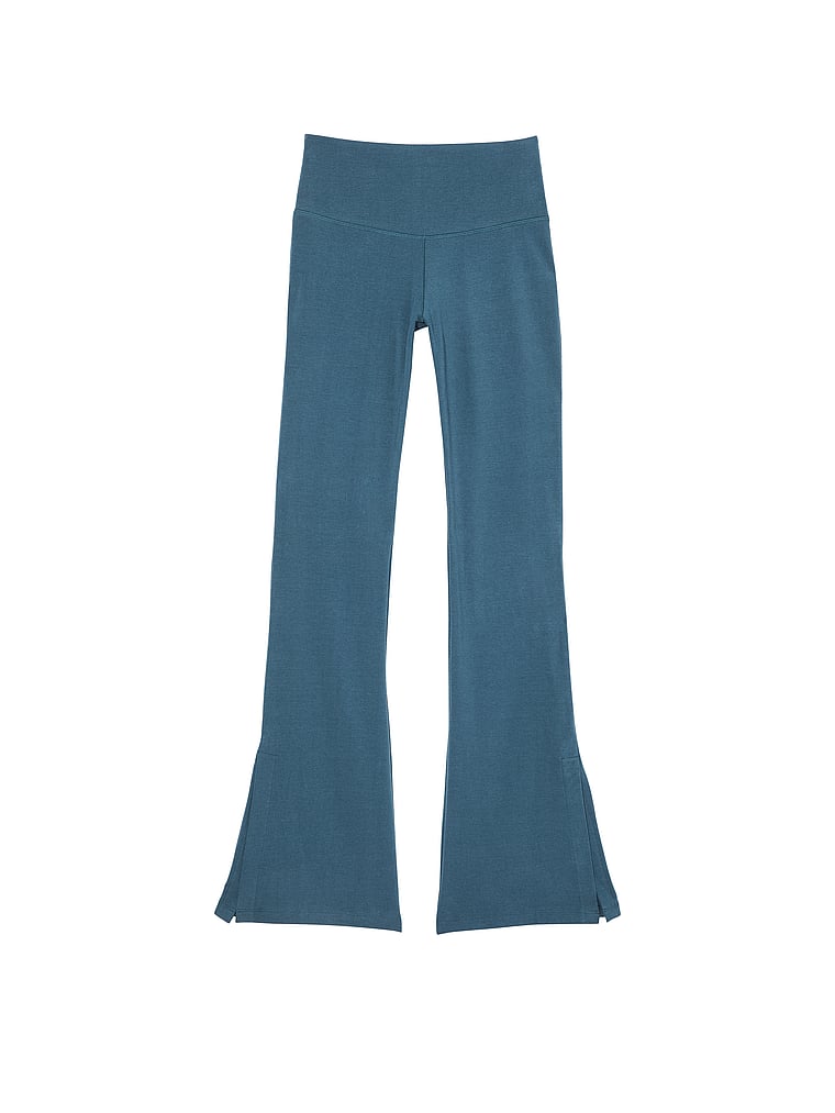 VSX Cotton Split-Hem Flare Legging