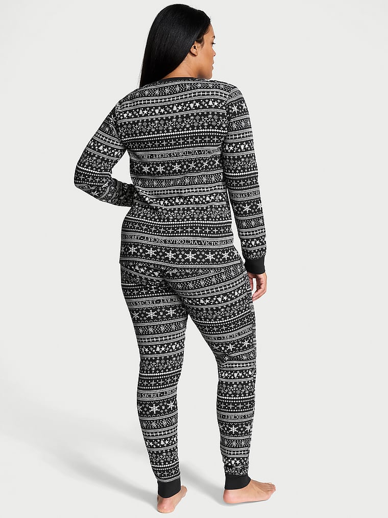 Victoria's Secret Thermal Long Pajama Set