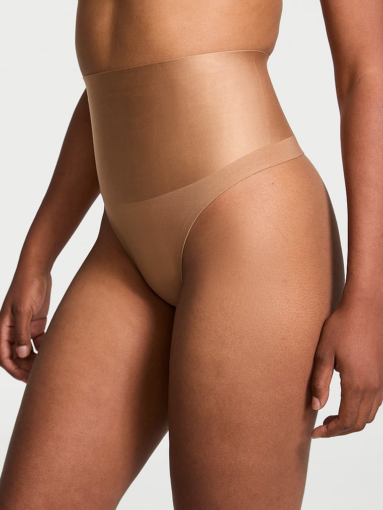 Body by Victoria Smoothing Shimmer Thong Panty Smooth
