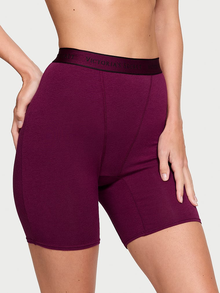Cotton Logo Cotton High-Waist Boxer Brief Cotton