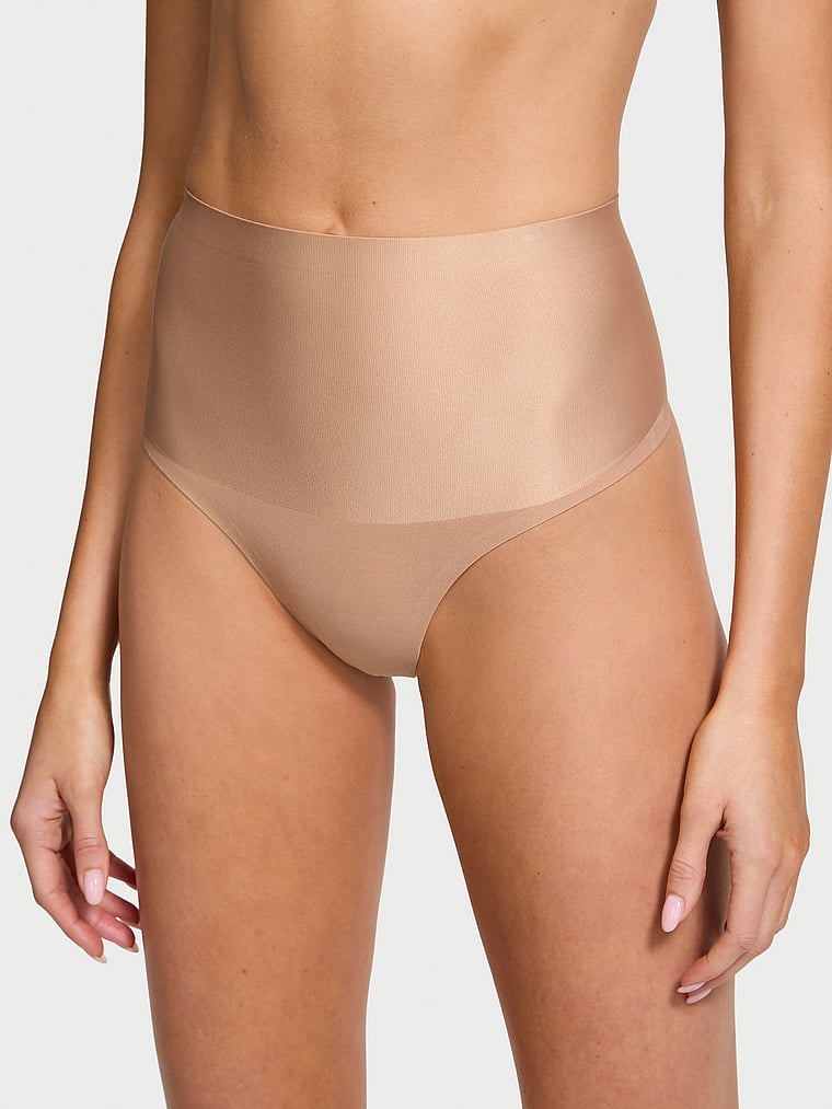 Body by Victoria Smoothing Shimmer Thong Panty Smooth