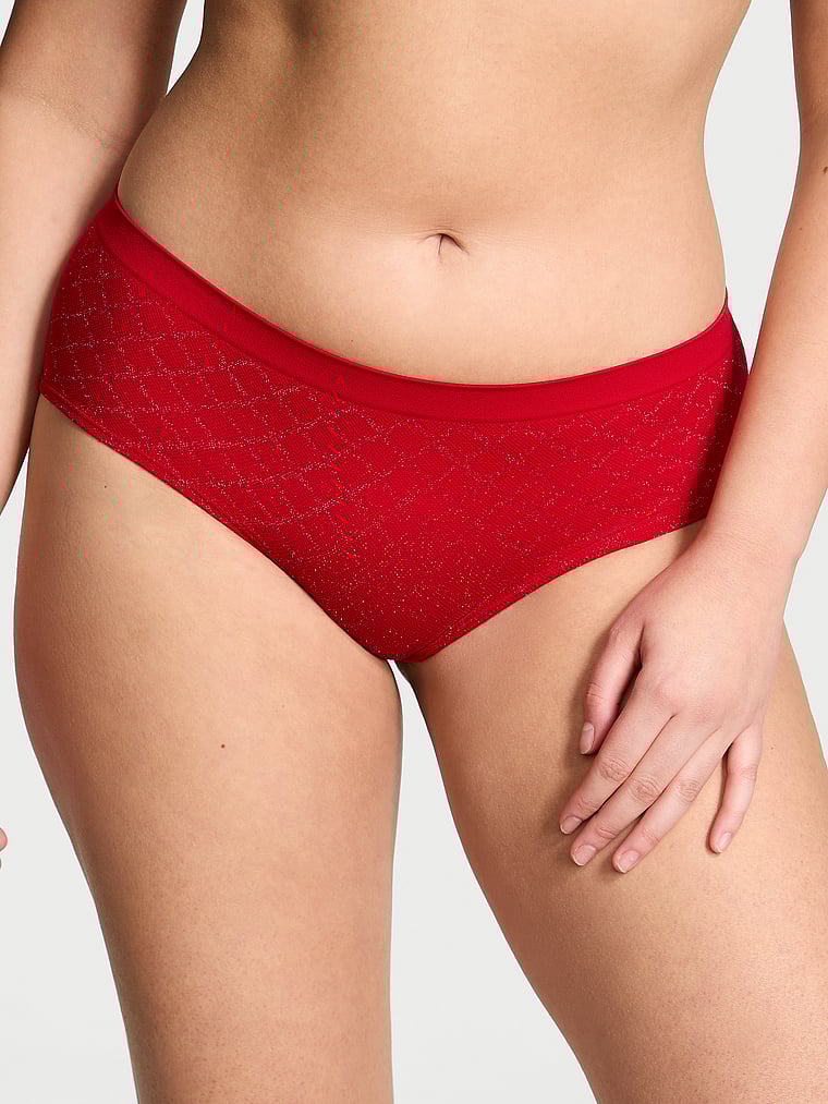 Seamless Seamless Hiphugger Panty Lurex