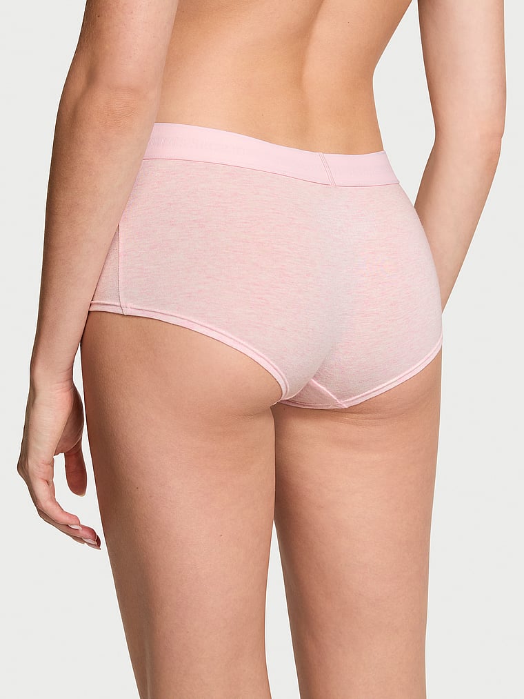Cotton Logo Cotton Boyshort Panty Smooth