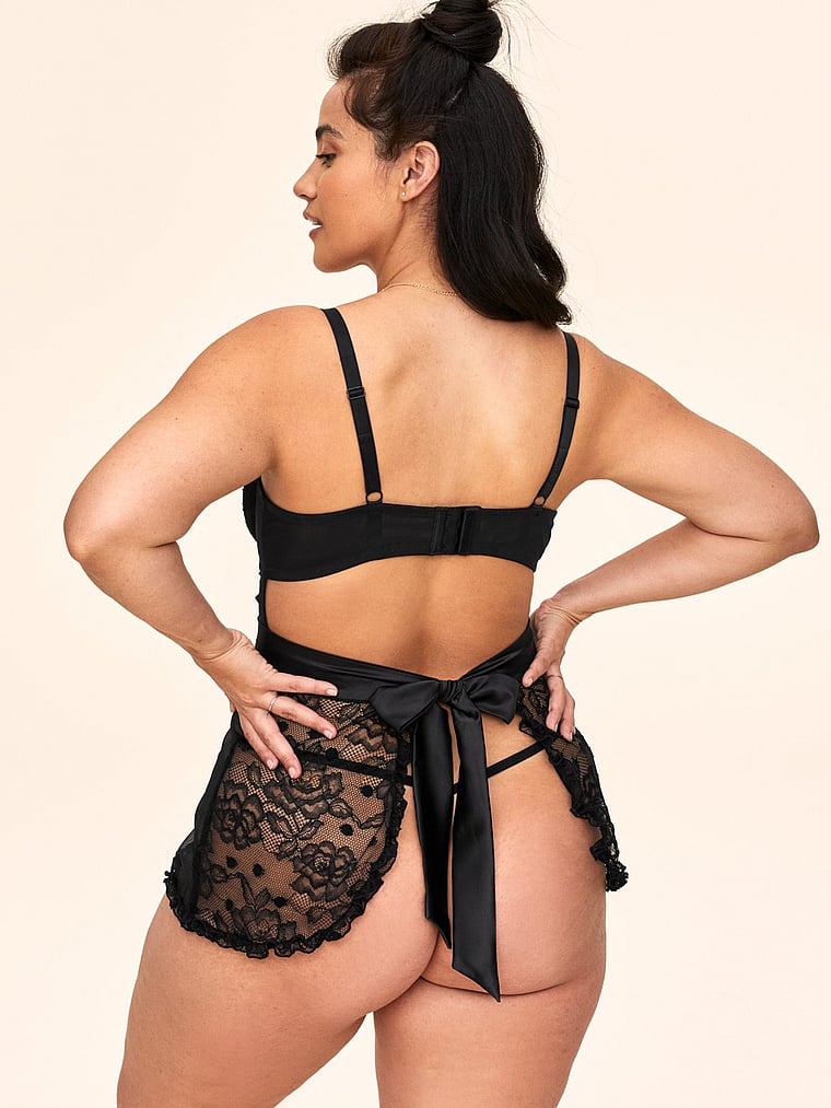 Adore Me Etty Babydoll + Panty Set