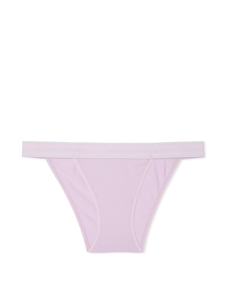 Cotton Logo Cotton Tanga Panty Smooth