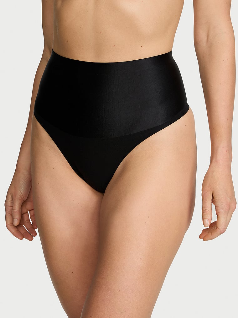 Body by Victoria Smoothing Shimmer Thong Panty Smooth