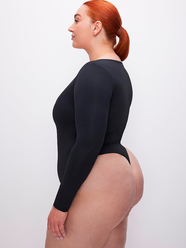 Good American Scuba Long Sleeve Bodysuit