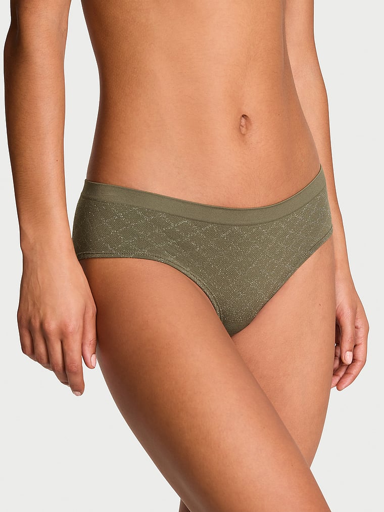 Seamless Seamless Hiphugger Panty Lurex