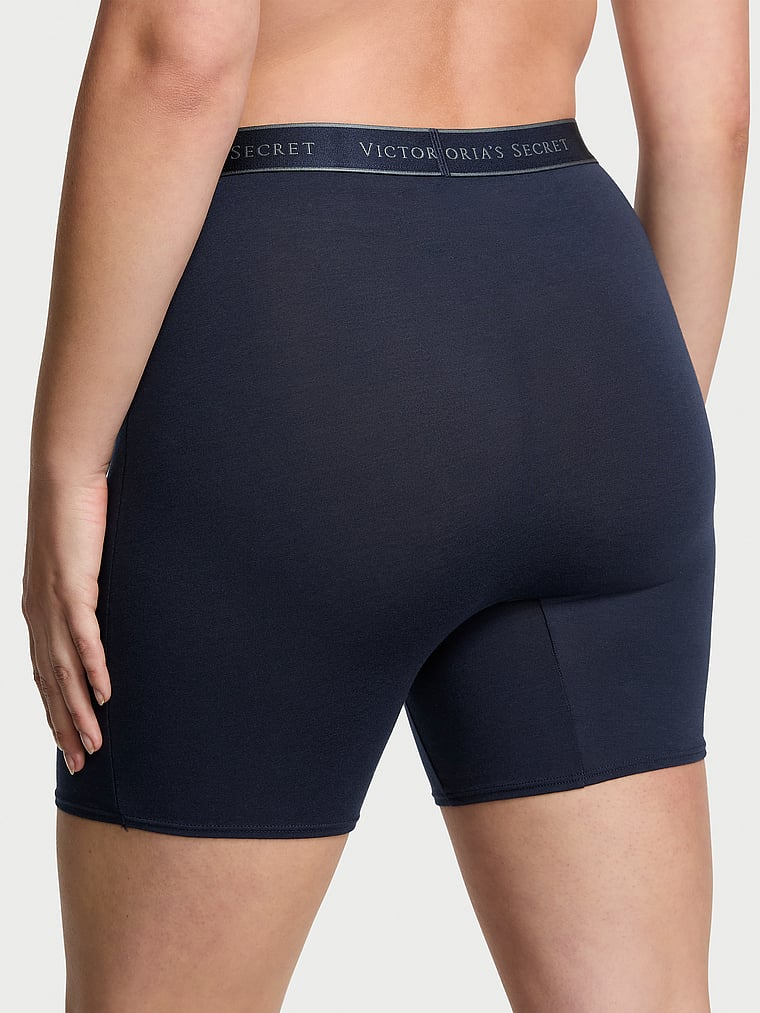 Cotton Logo Cotton High-Waist Boxer Brief Cotton