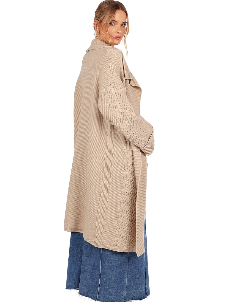 Petal & Pup Soma Oversized Open Front Cardigan