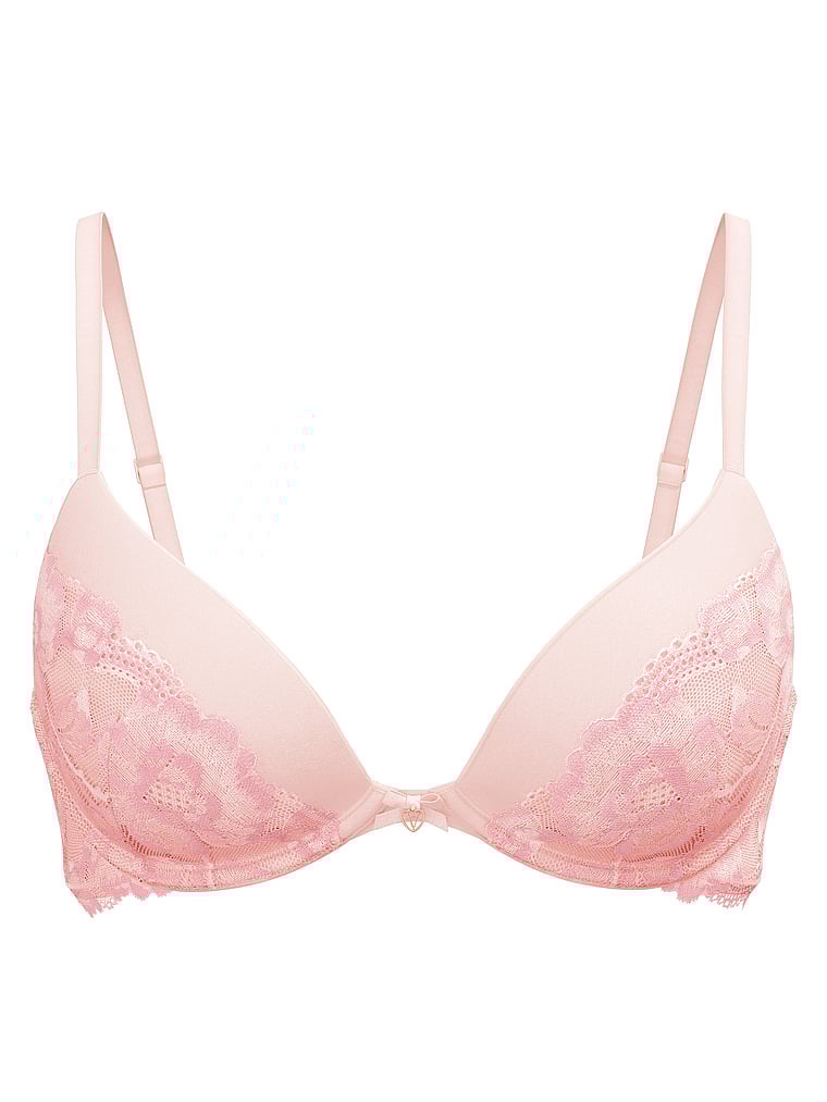 Body by Victoria Push-Up Lace-Cup Bra Lace Cup