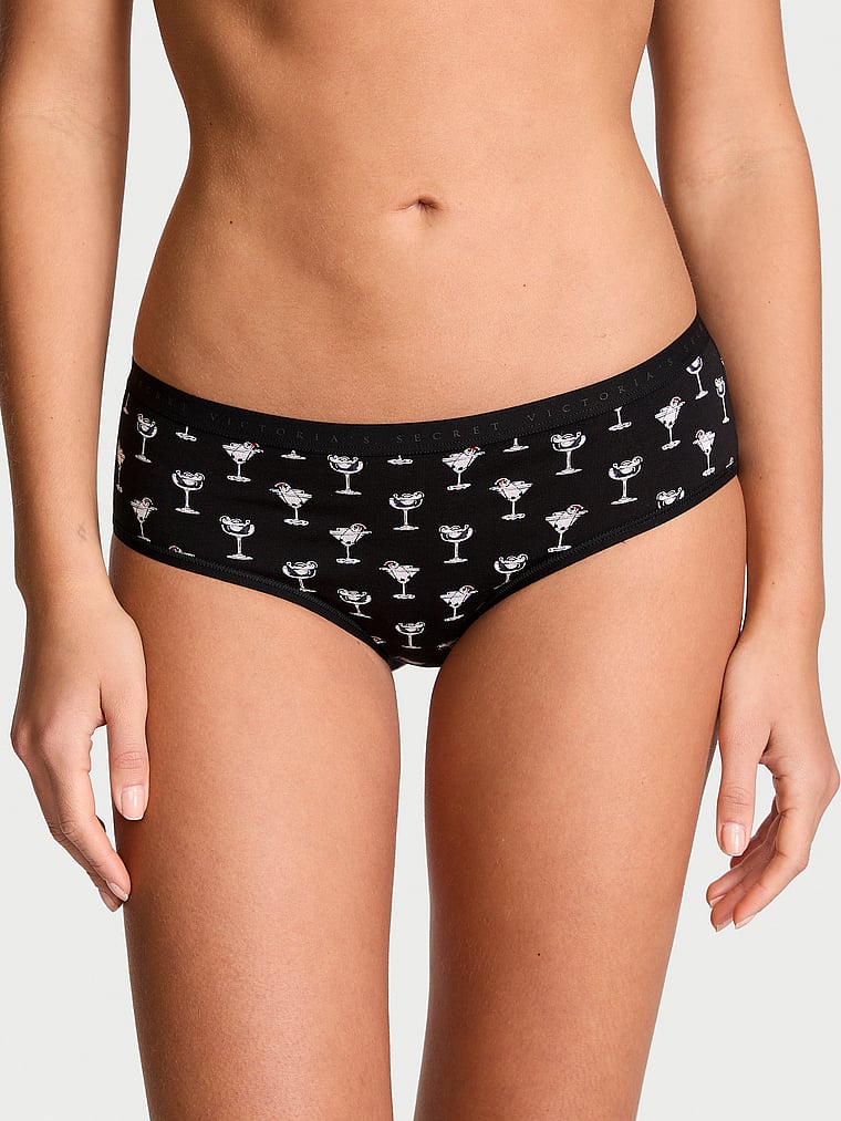 Victoria's Secret Stretch Cotton Hiphugger Panty Smooth