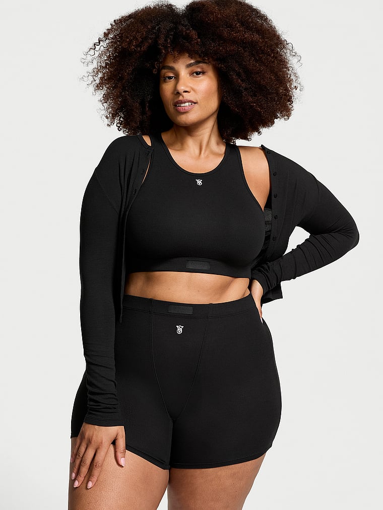 Victoria's Secret 3-Piece Ribbed Modal Boxer Briefs Set