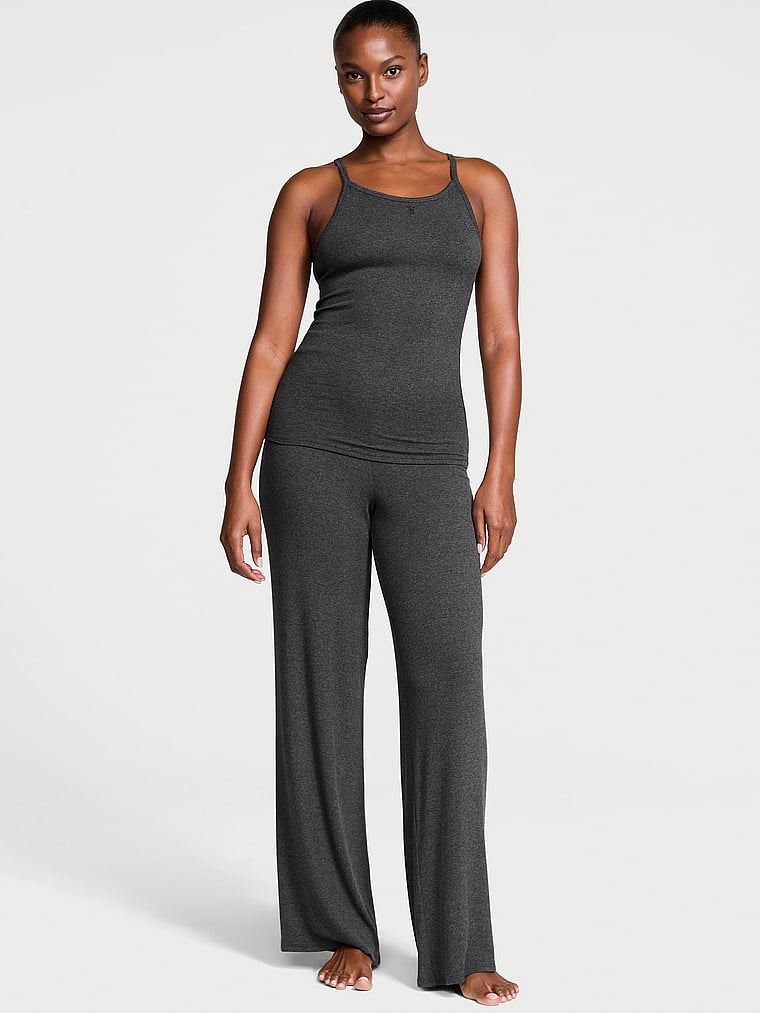 Victoria's Secret Ribbed Modal Cami & Pants Set