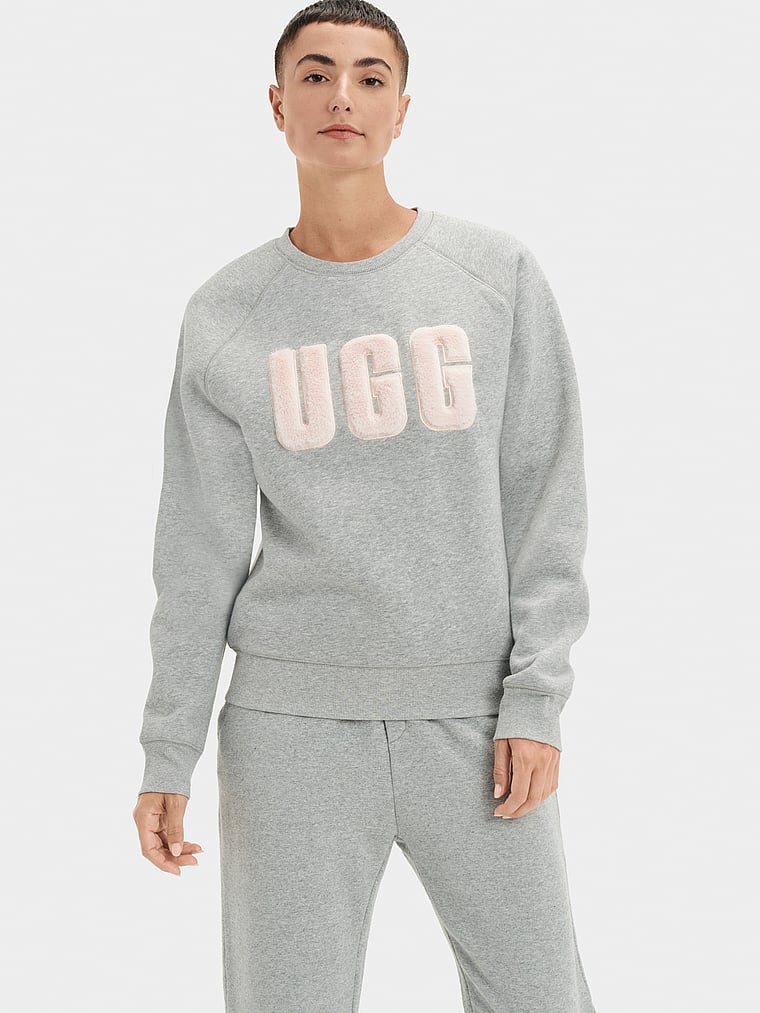 UGG? Madeline Fuzz Logo Crewneck