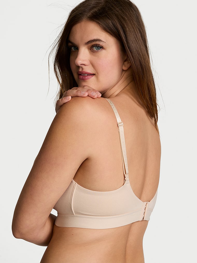 The T-shirt Shine Patch Lightly Lined Wireless Bra Shine Patch