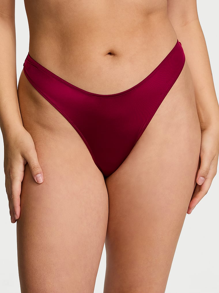 Very Sexy Starstruck Strappy High-Leg Thong Panty Hardware