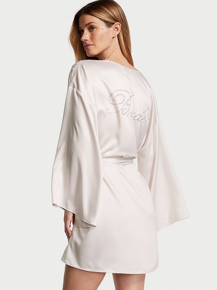 Victoria's Secret Satin Short Robe