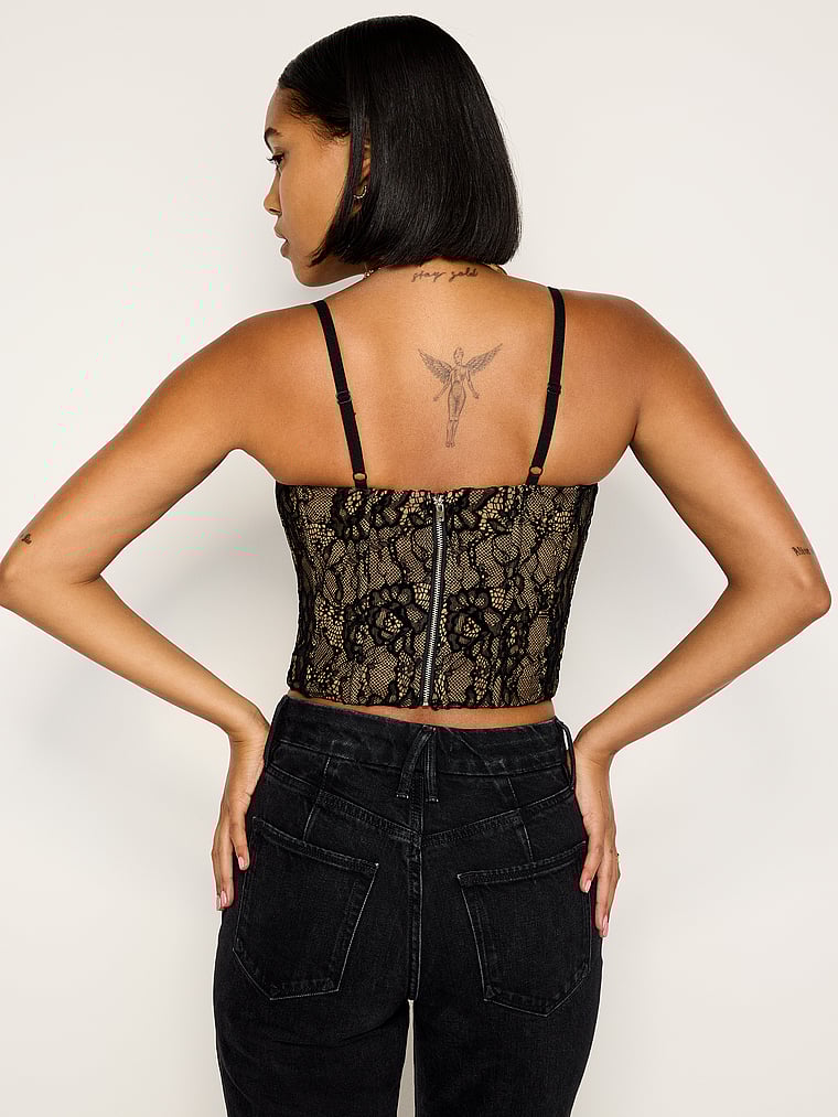 Good American Lace Bustier