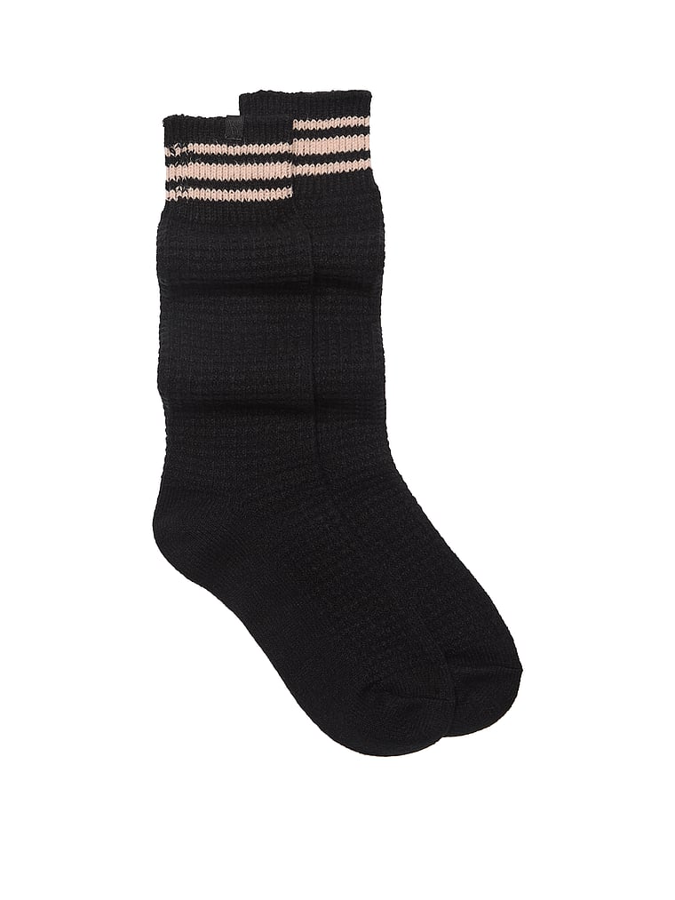 Victoria's Secret Waffle Crew Sock