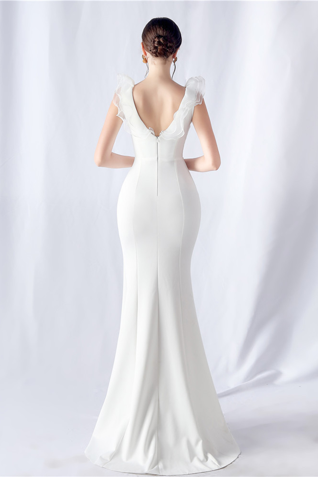 Emily Deep V  Maxi Dress