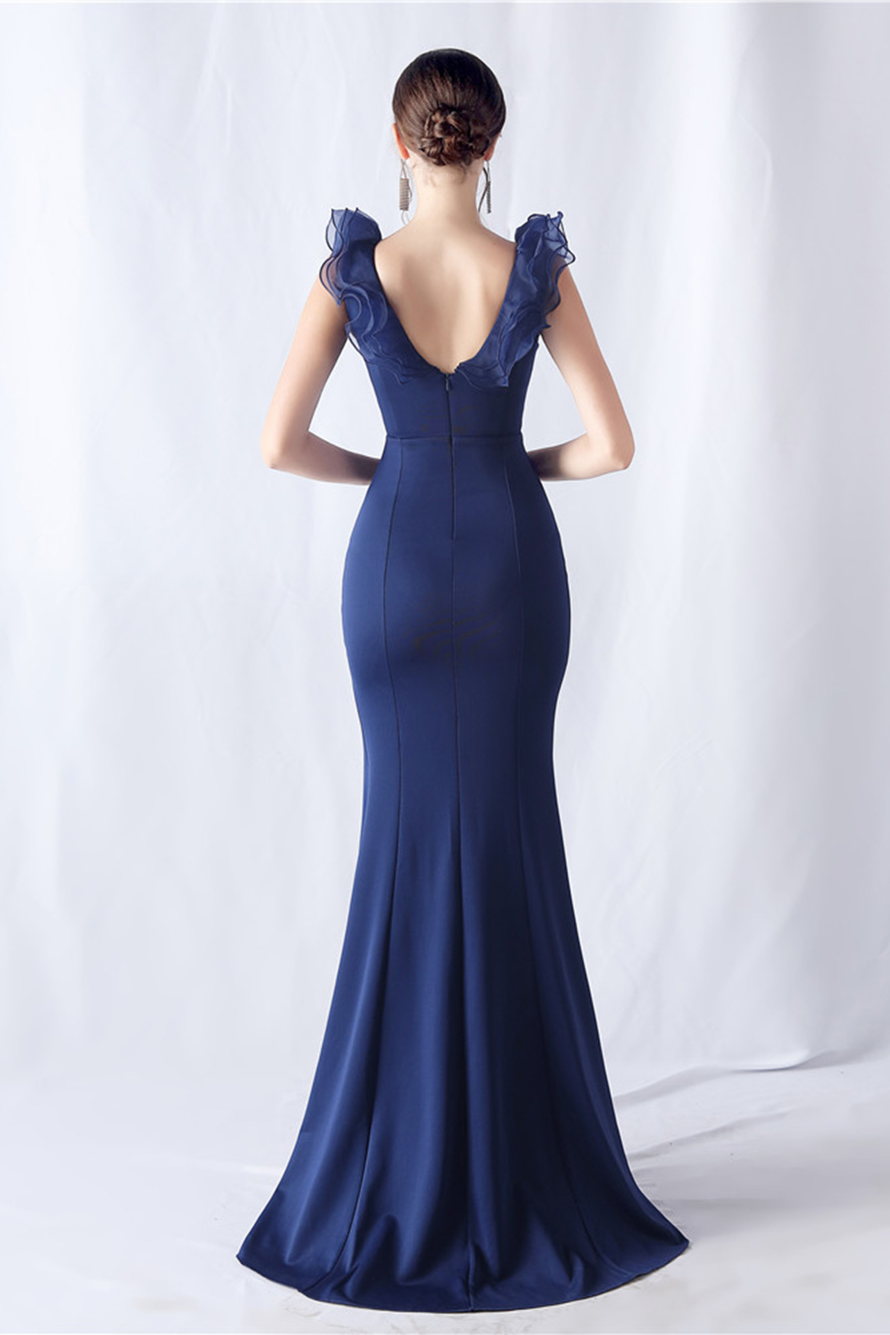 Emily Deep V  Maxi Dress