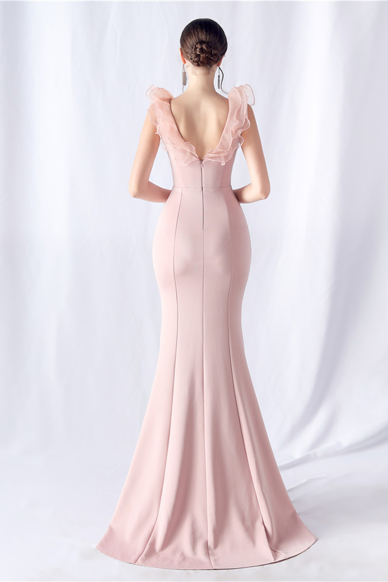 Emily Deep V  Maxi Dress