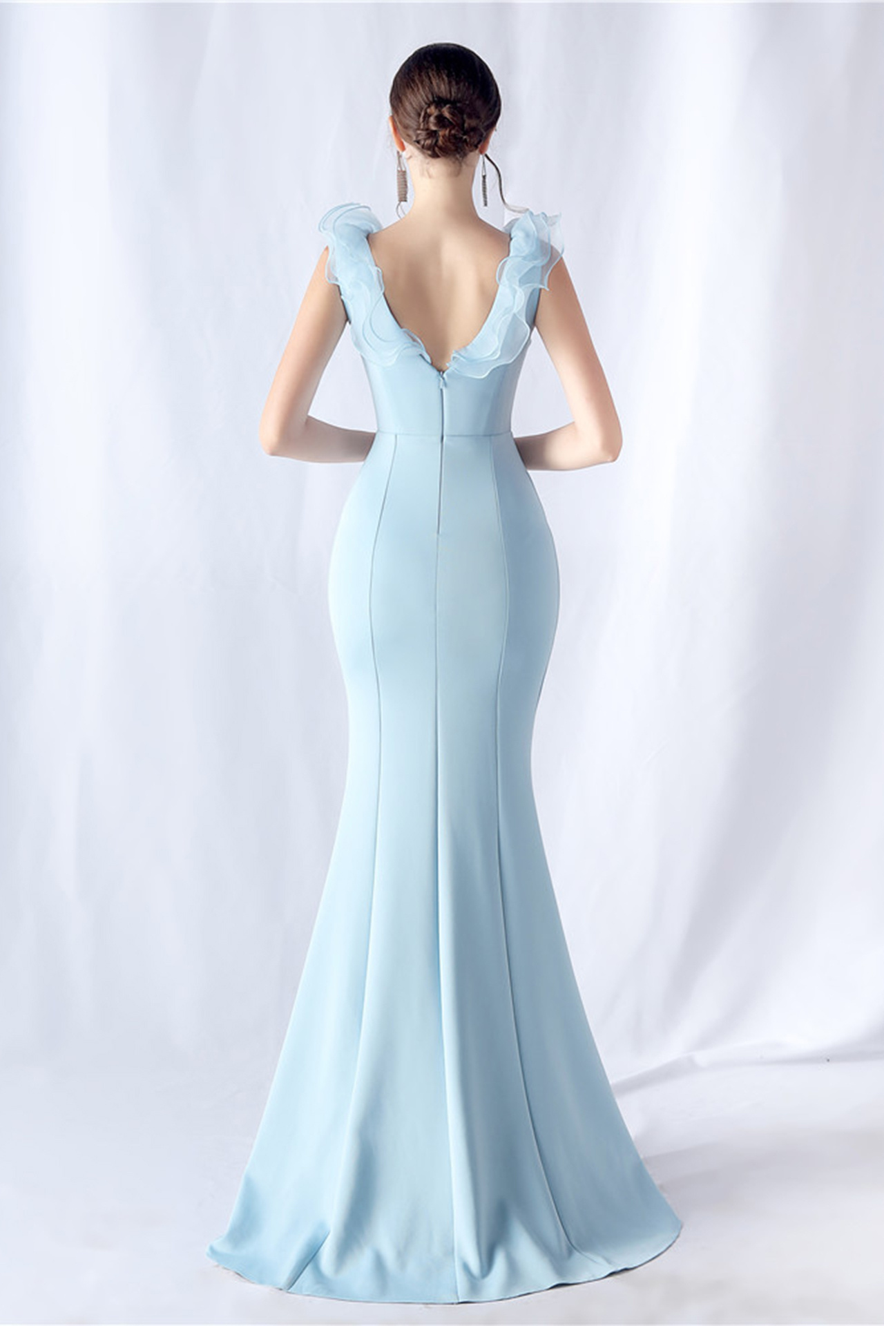 Emily Deep V  Maxi Dress