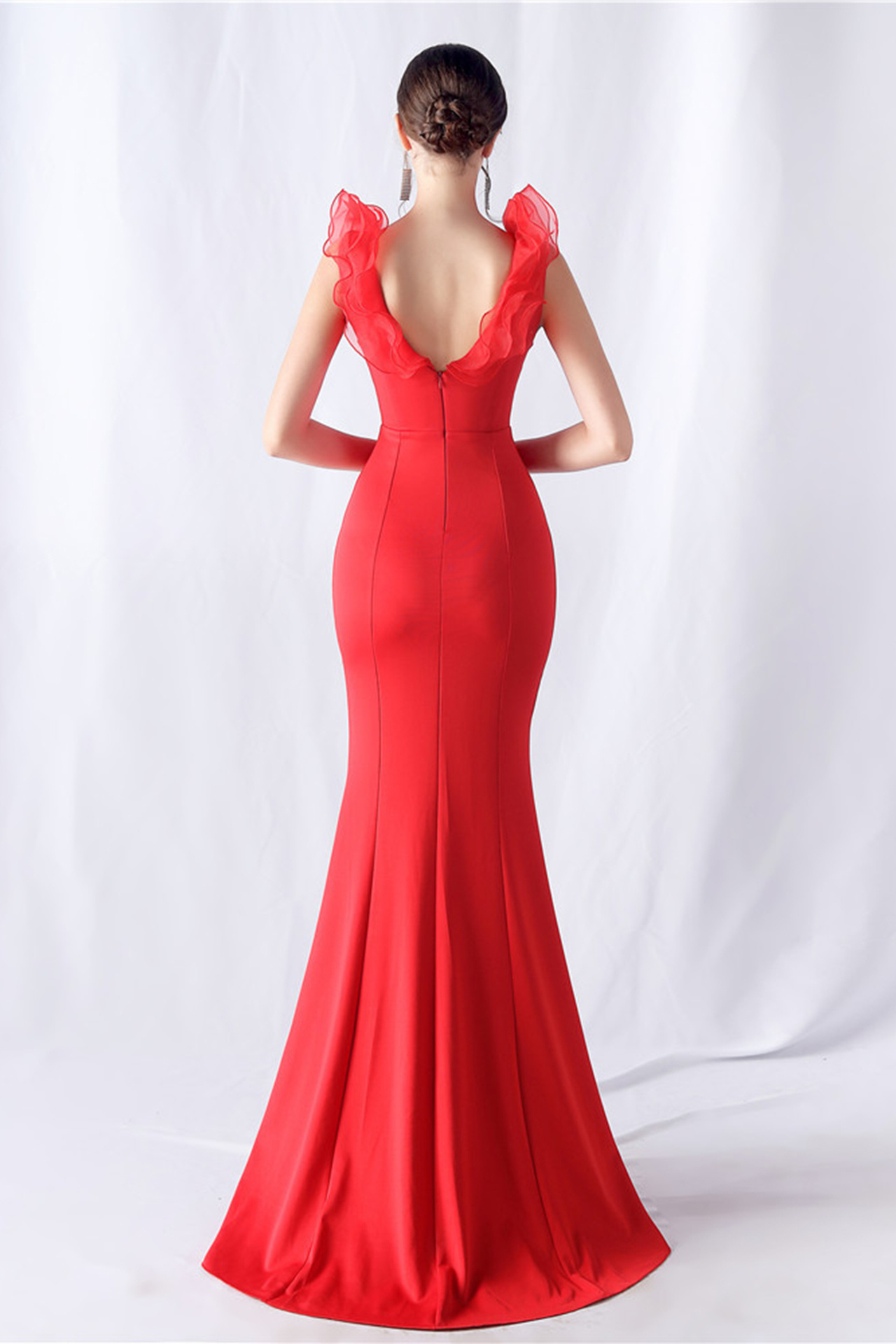 Emily Deep V  Maxi Dress