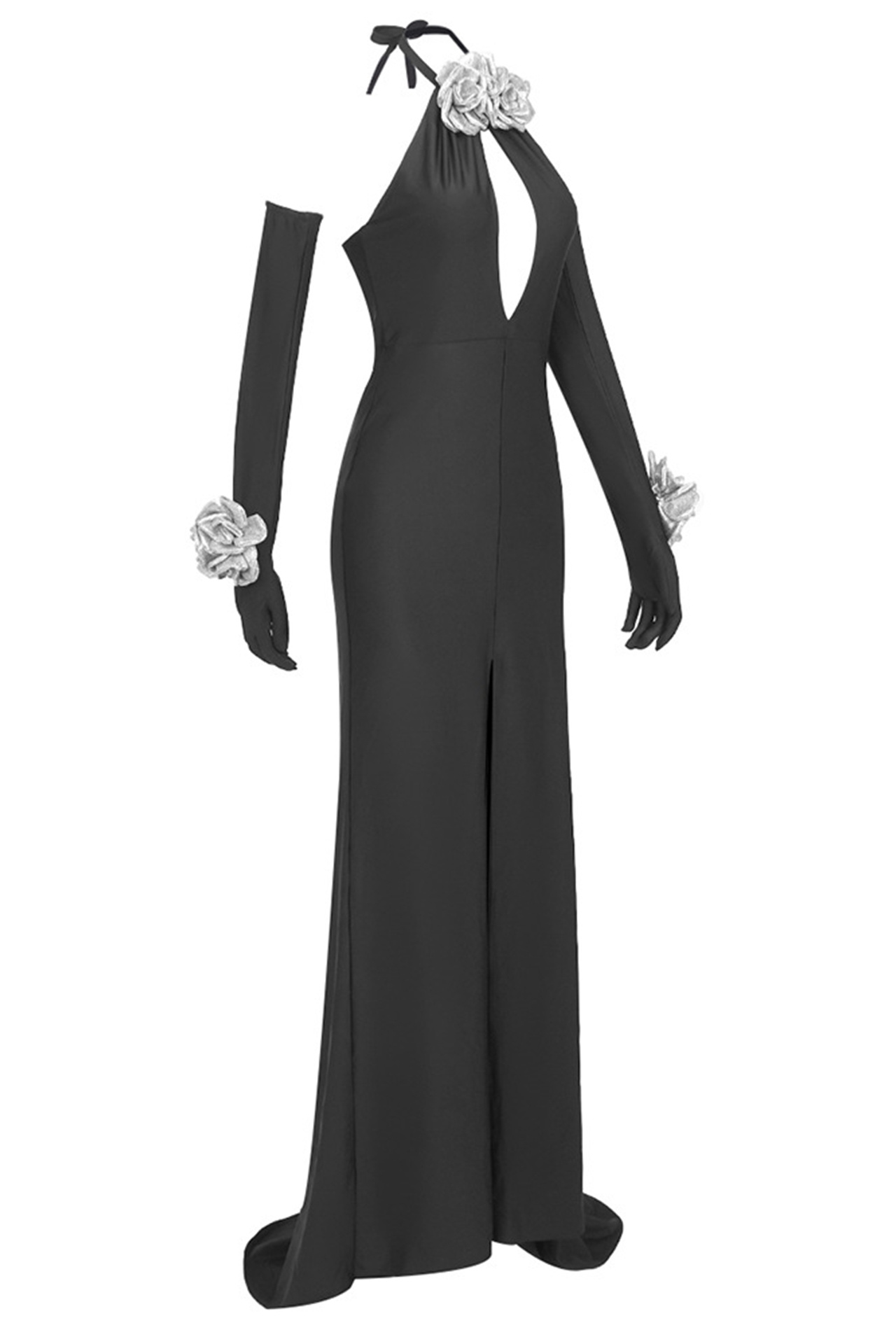 Leona Maxi Dress In Black