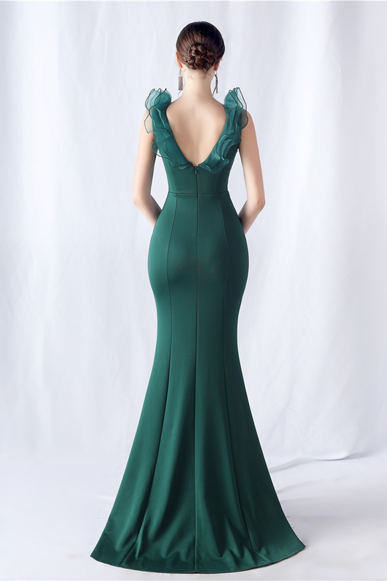 Emily Deep V  Maxi Dress