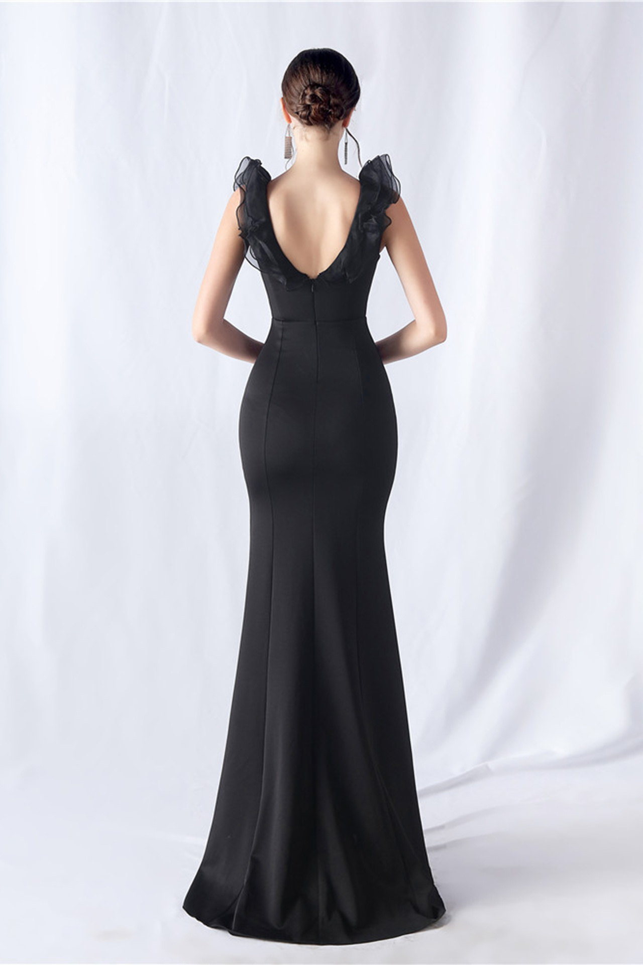 Emily Deep V  Maxi Dress
